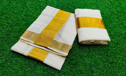 3 inch Kasavu Setmundu