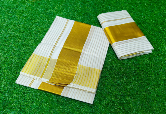 cotton stripes setmundu